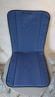 Sædebetræk, stribet mørkblå/lysblå (hjemtages på bestilling hvorfor prisen er vejl.)