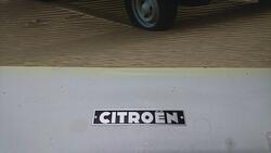 Skilt "Citroën" til bagkofanger