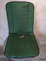 Sædebetræk stribet mørkgrøn/lysgrøn  