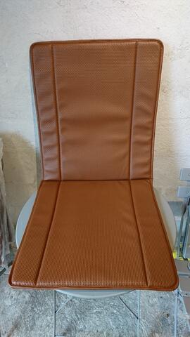 Sædebetræk til 2 forsæder, brun (som stilen i 70'erne) - hjemtages v/bestilling, hvorfor prisen er vejl.